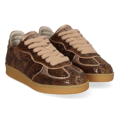 IMOLA 01.25 Dames Sneakers Leer Dark Brown