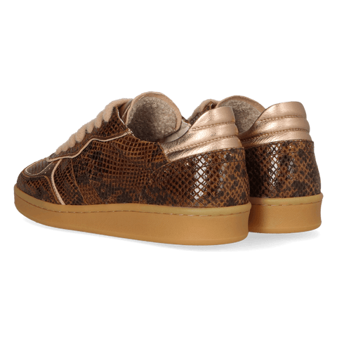 IMOLA 01.25 Dames Sneakers Leer Dark Brown