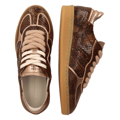 IMOLA 01.25 Dames Sneakers Leer Dark Brown