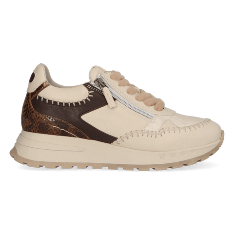KAROL 04.02 Dames Sneakers Leer Off-White